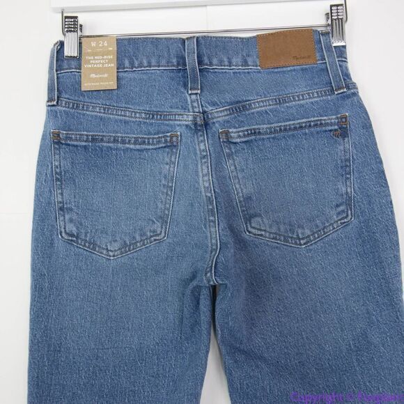 NEW Madewell The Mid-Rise Perfect Vintage Jean in Enmore Wash, 24 - Picture 7 of 16